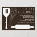 Search for baker horizontal 5x7 invitations Cooking