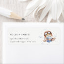 Search for traveling return address labels Modern elegant