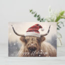 Search for cow in santa hat cards Cute