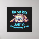 Search for lazy canvas prints Sloth