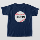 Search for baseball player tshirts Little league