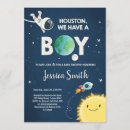 Search for rocket baby shower invitations Outer space