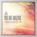 Search for you are amazing posters Inspiring