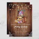 Search for rustic chic bridal shower invitations String lights