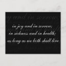 Search for vow postcards Bride