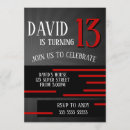 Search for teenage boy invitations Tween
