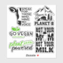 Search for go planet stickers Vegan