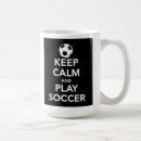 Search for black and white soccer ball mugs Play