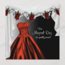 Search for red quinceanera invitations Gown
