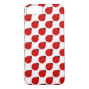 Search for ladybug pattern iphone cases Red