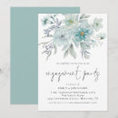 Search for teal engagement party invitations Modern
