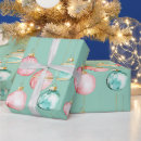 Search for mint christmas wrapping paper Pink