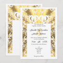 Search for gold filigree wedding invitations Modern