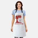 Search for monogram baking aprons Initial