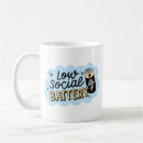 Search for battery mugs Social exhaustion