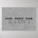 Search for map coordinates posters Latitude and longitude