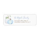 Search for baby blue return address labels Fall baby shower