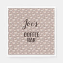 Search for coffee napkins Bar