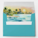 Search for tropical wedding envelopes Beach