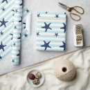 Search for starfish wrapping paper Nautical