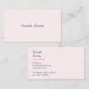 Search for writing business cards Minimalist