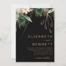 Search for peacock feather wedding invitations Botanical