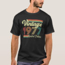 Search for born in 1977 tshirts Old