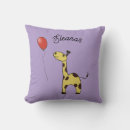 Search for giraffe cushions Girl