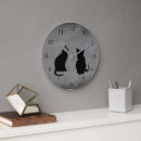 Search for animal silhouette clocks Modern