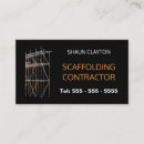 Search for scaffolding business cards Construction