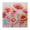 Search for poppy tiles Red poppies
