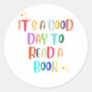 Search for good reading stickers Bookworm