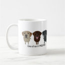 Search for chocolate lab mugs Black