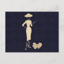 Search for 1950s fashion postcards Woman