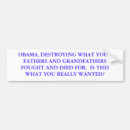 Search for destroyed bumper stickers Patriotic