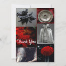Search for red and black thank you cards Stylish