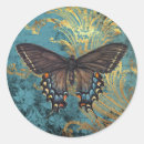 Search for abstract butterfly stickers Vintage