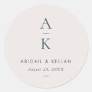 Search for monogram blue stickers Modern