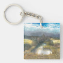 Search for pond reflection key rings Water
