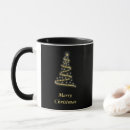 Search for gold tree mugs Xmas