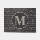 Search for music doormats Black