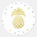Search for gold pineapple stickers Hawaii