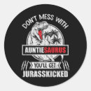 Search for tyrannosaurus rex birthday stickers Funny dinosaur