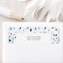 Search for cobalt blue return address labels Indigo