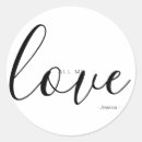 Search for love text stickers Black and white