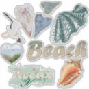 Search for seashell painting stickers Beach