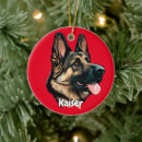 Search for black german shepherd christmas tree decorations Black and tan