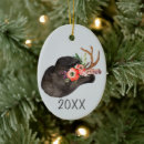 Search for cowboy hat christmas tree decorations Black