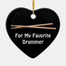 Search for music teacher christmas tree decorations Drummer