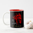 Search for black lion mugs Christian
